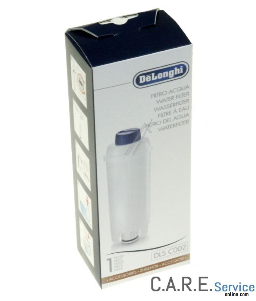 RICAMBIO ORIGINALE FILTRO ADDOLCITORE ACQUA PER MACCHINA DA CAFFE' DE LONGHI  - C.A.R.E. Service Shop Online