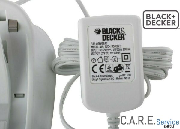 Black & Decker caricatore carica batterie alimentatore base 4.8V NV4820CN