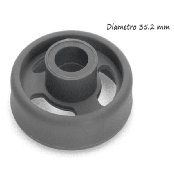 KIT 8 RUOTE PER CESTO INFERIORE LAVASTOVIGLIE HOTPOINT ARISTON INDESIT C00056347