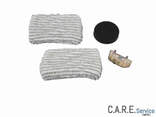 ROWENTA KIT 2x PANNO + FILTRO ANTI CALCARE + SPUGNA CLEAN & STEAM RY7535 RY7557