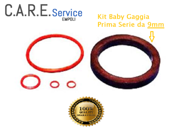GAGGIA BABY KIT 4 GUARNIZIONI CALDAIA GUARNIZIONE SOTTOCOPPA SPESS.  MM 9  N055