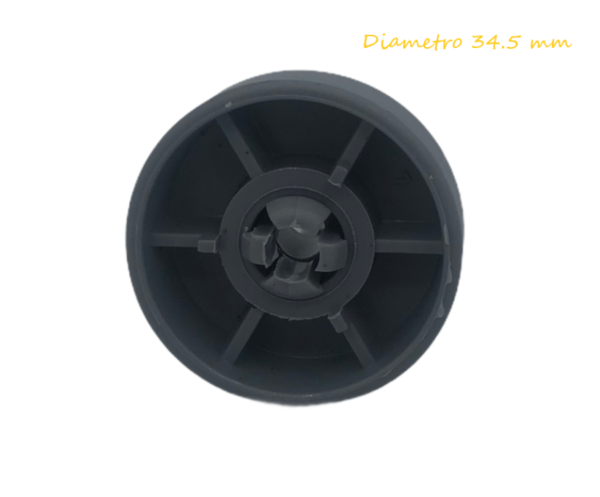 SMEG RUOTA PER CESTELLO INFERIORE LAVASTOVIGLIE 767410200 -ORIGINALE - 1 PEZZO