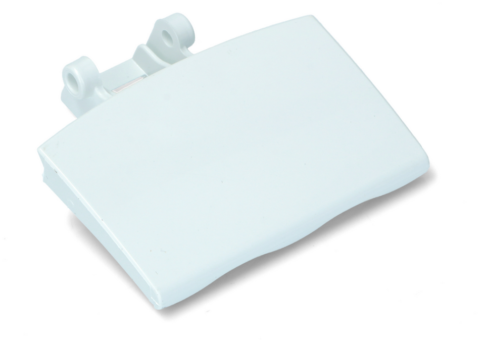 Maniglia oblò bianca per lavatrice REX ELECTROLUX ZANUSSI ZOPPAS CASTOR