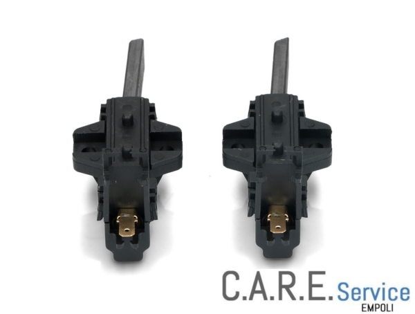 COPPIA SPAZZOLE CARBONCINI MOTORE LAVATRICE ZANUSSI REX ELECTROLUX 4055050480