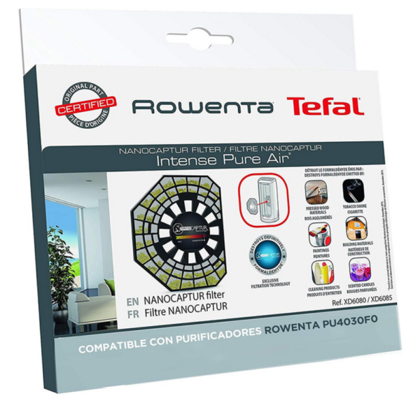 Rowenta Filtro Nanocaptur per purificatore d'aria INTENSE PURE AIR PU60 XD6083F0