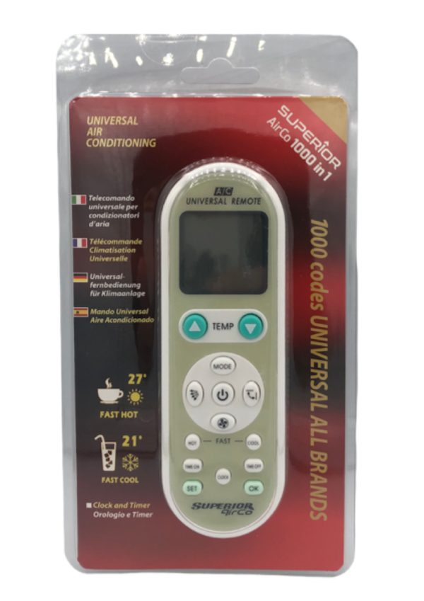 telecomando universale per condizionatore climatizatore adattabile a 1000 modell
