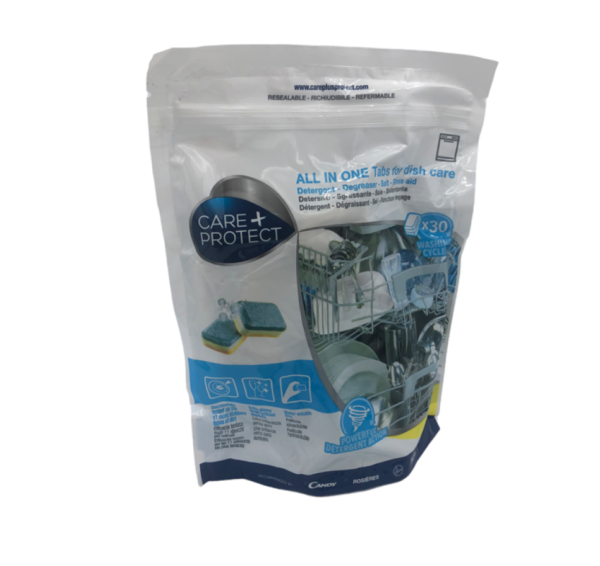 30PZ PASTIGLIE PULIZIA DETERGENTE SALE SGRASSSANTE LAVASTOVIGLIE 30 tabs da 18gr