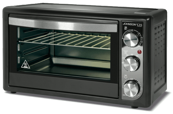 JOHNSON C35 FORNETTO ELETTRICO STATICO E VENTILATO 35 LITRI 1300W IN CERAMICA