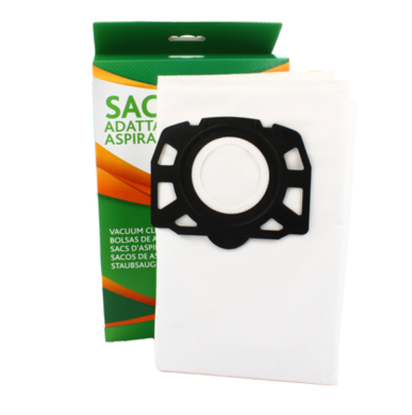 Confezione 4 sacchetti filtro in vello codice 2.863-006.0 PER KAERCHER LINEA WD