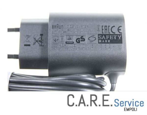 CAVO ALIMENTAZIONE BRAUN SERIES 1 SERIES 5 81615618 ORIGINALE
