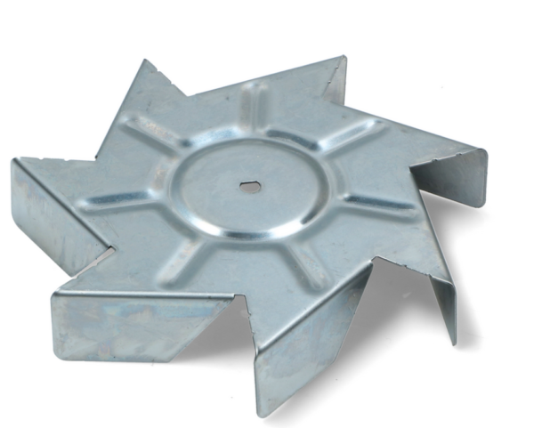 VENTOLA DI RICAMBIO PER MOTORE FORNO UNIVERSALE A 7 PALE Ø150mm H25mm