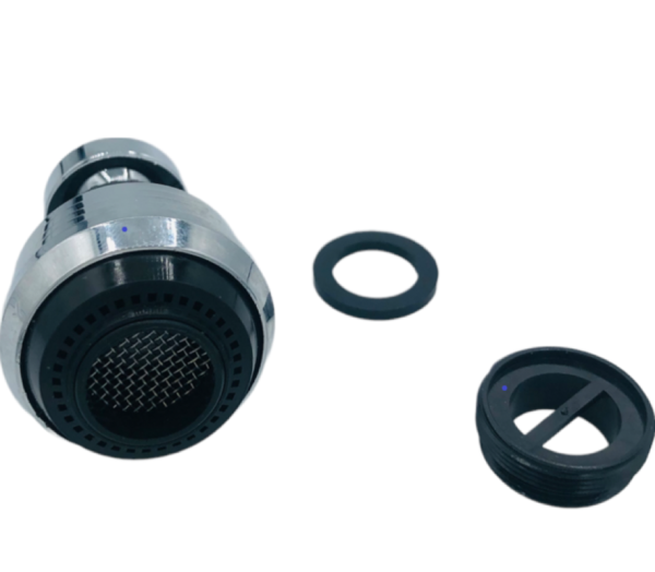 SIROFLEX 2785 ROMPIGETTO AERATORE DOCCETTA CROMATO CON SNODO E ADATTATORE