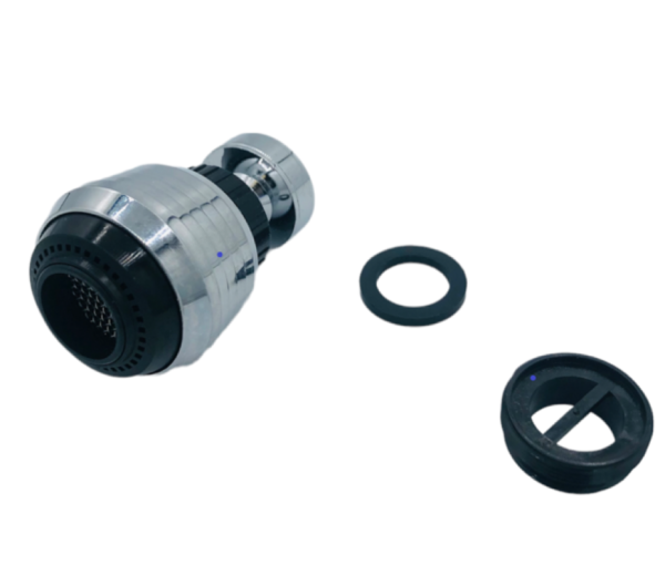 SIROFLEX 2785 ROMPIGETTO AERATORE DOCCETTA CROMATO CON SNODO E ADATTATORE