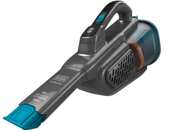 BLACK+DECKER BHHV320B-QW, Aspiratore Ricaricabile Aspirabriciole, 700ml 12V 24Wh