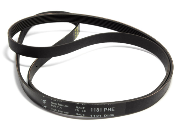 CINGHIA TRAINO RIGATA 1181 H7 PULEGGIA CESTO LAVATRICE ARISTON INDESIT 059721