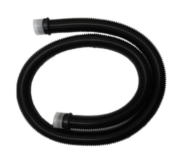 Tubo Aspirapolvere Universale NERO  da 180cm con raccordo a clip. Diam. int 32