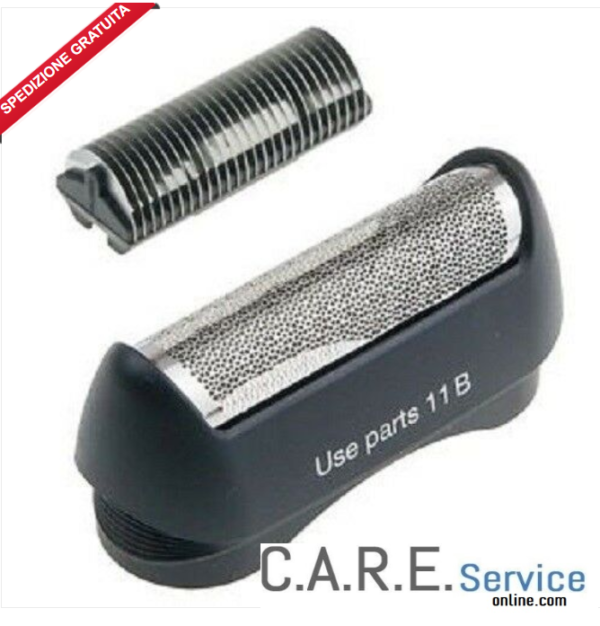 Lamina e radente ricambio rasoio braun combi pack 1 11b serie 1 braun 150 130