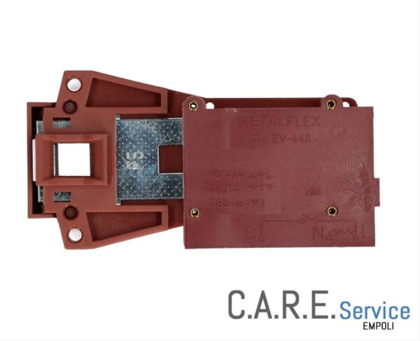 ELETTROSERRATURA BLOCCOPORTA PER LAVATRICE INDESIT ARISTON METALFLEX ZV-445P5