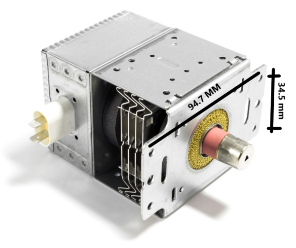LG Magnetron 700W 2M213 21 forno microonde Bosch Goldstar Whirlpool Sharp 119mm