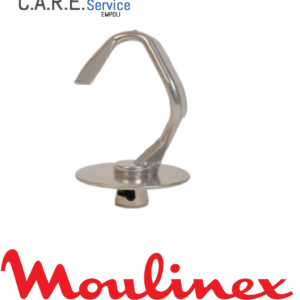 Gancio impastatore  - Adatto a tutti i tipi d'impasto per Moulinex Masterchef