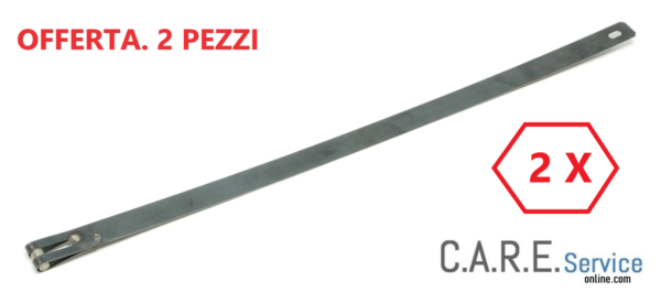 BANDA SCORRIMENTO CERNIERA LAVASTOVIGLIE WHIRLPOOL 481240118707 x2
