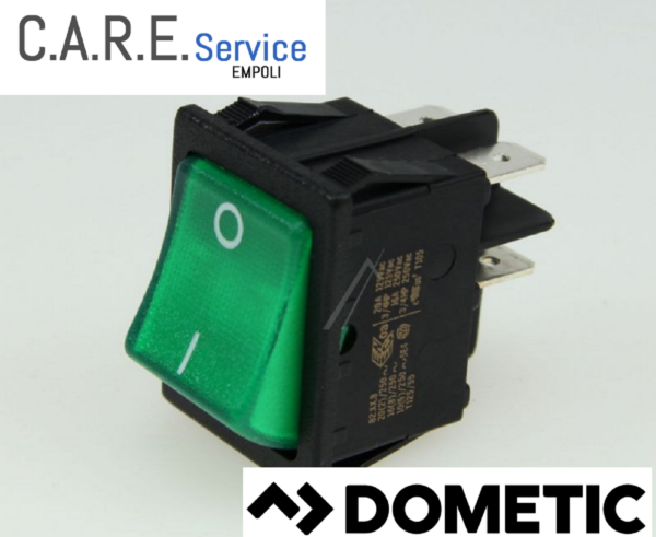 Interruttore ORIGINALE per frigorifero Dometic  2926274107 12/24 V