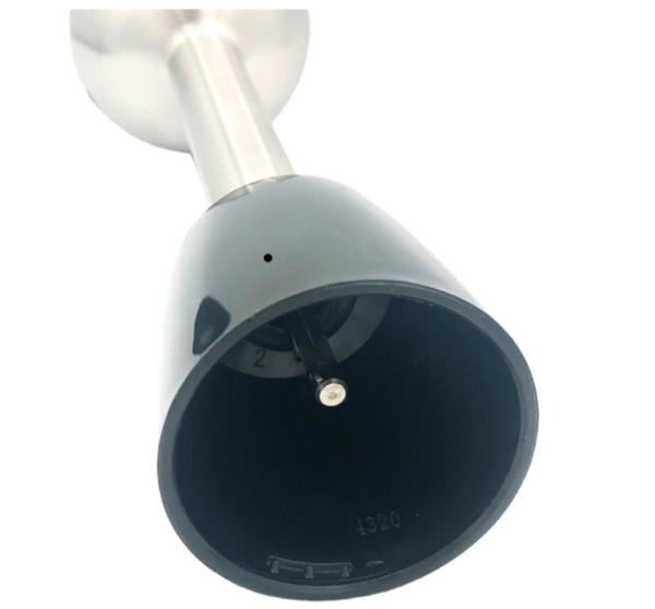 Piede Lama Attacco Nero in Acciaio Inox Originale Mixer Optitouch DD83 MOULINEX