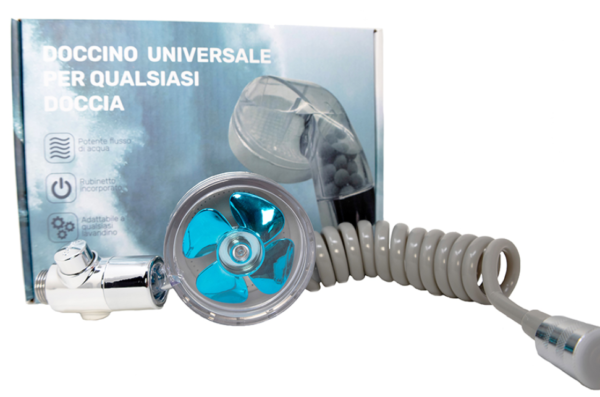Doccino universale per docce o lavandini con super getto e accessori
