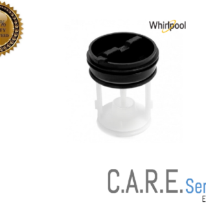 WHIRLPOOL IGNIS FILTRO TAPPO POMPA SCARICO LAVATRICE SESTO SENSO 481248058385