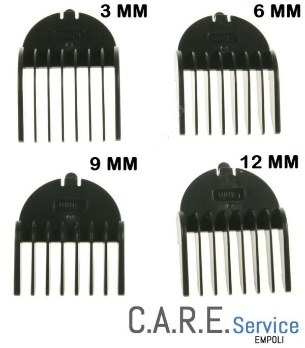 CS-00140574 KIT 4 PETTINI VARIE MISURE PER ROWENTA TN8930 TN8940 TN8960