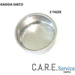MISURINO 2 TAZZE PER PORTAFILTRO PRESSURIZZATO PER MACCHINE DA CAFFE SAECO GAGGIA