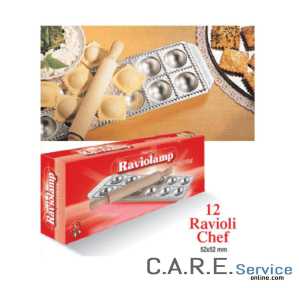 IMPERIA RAVIOLAMP - FORMINE STAMPI RAVIOLI CHEF GIGANTI - 12 CHEF- MOD.310