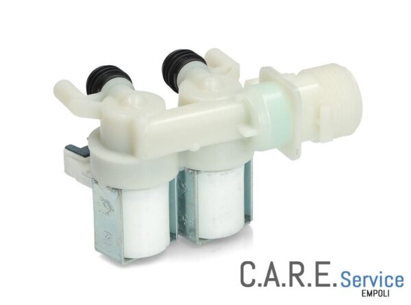 ELETTROVALVOLA 2 VIE DIAM.11 MM PER LAVATRICE ARISTON INDESIT COMPATIBILE 110333