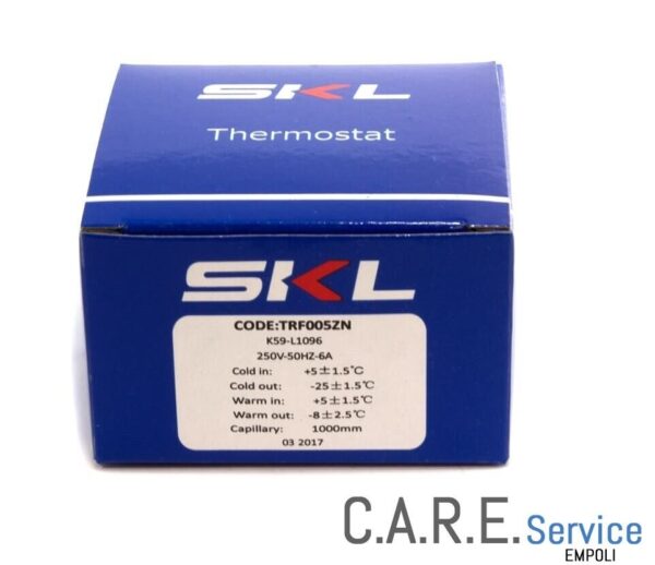 Thermostat Réfrigérateur K59-L1096-50228060005 3 CONTATTI, Capillaire: 1000mm