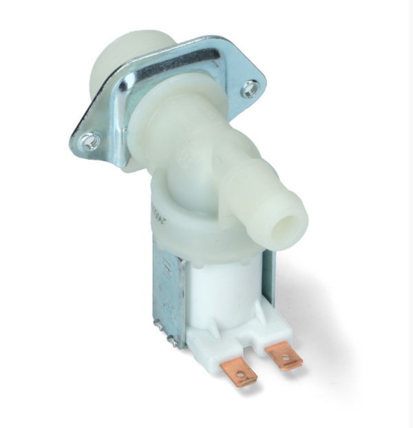 ELETTROVALVOLA CARICO ACQUA LAVATRICE   1 VIA 180° TUBO 14 mm  UNIVERSALE