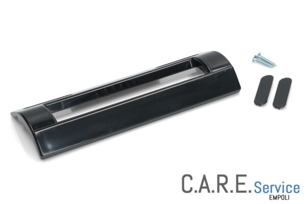 MANIGLIA PORTA FRIGORIFERO UNIVERSALE NERA INTERASSE FORI DA 85 A 160MM