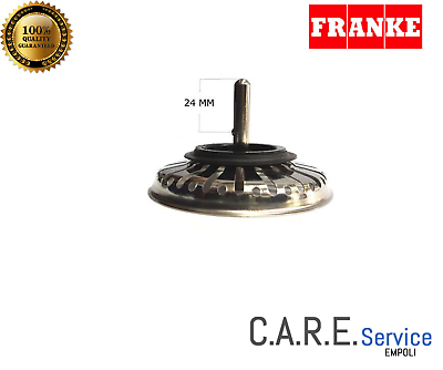 FRANKE - TAPPO FILTRO LAVELLO ORIGINALE - 1920059 - 30 mm GAMBO  133.0042.853 - C.A.R.E. Service Shop Online