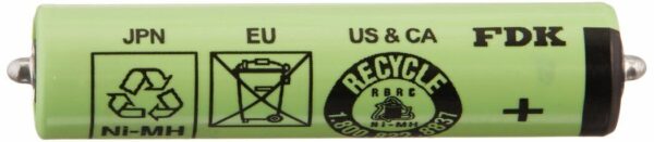 BATTERIA DI RICAMBIO PER BRAUN CRUZER4 5730 RICAMBIO ORIGINALE BRAUN