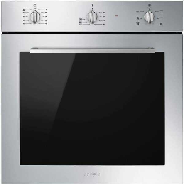 SMEG SF64M3VX - Forno Ventilato, Elettrico, 60 cm, Inox antimpronta, A