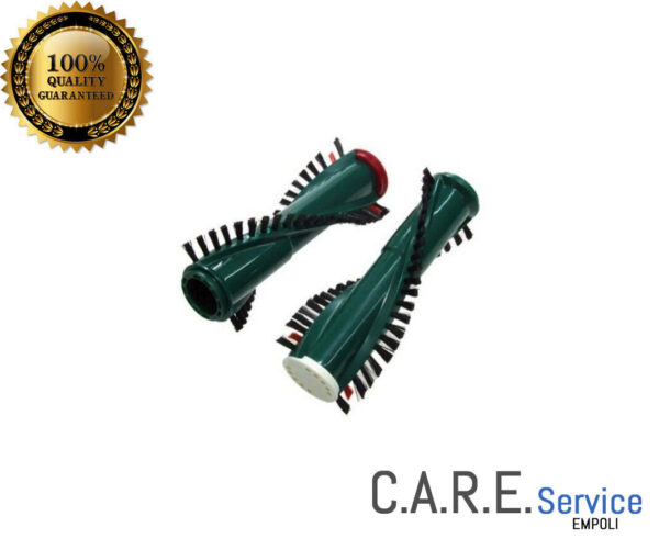 FOLLETTO COPPIA SPAZZOLE RULLI CON SETOLE PER BATTITAPPETO ET340-EB350-EB351
