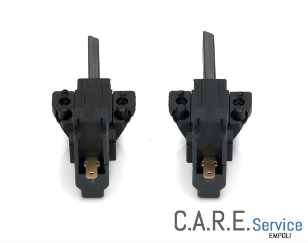WHIRLPOOL - COPPIA SPAZZOLE CARBONCINI MOTORE CESET  LAVATRICE - 481931088529