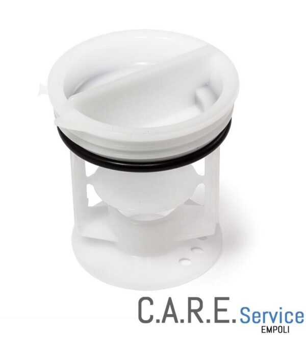 TAPPO FILTRO POMPA DI SCARICO LAVATRICE ARCELIK BEKO 2872700100 + SMEG