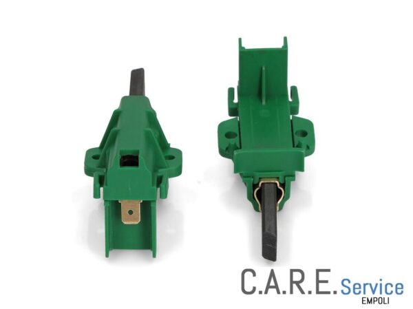 COPPIA SPAZZOLE CARBONCINI MOTORE LAVATRICE ARCELIK BEKO 371202405, 371202407