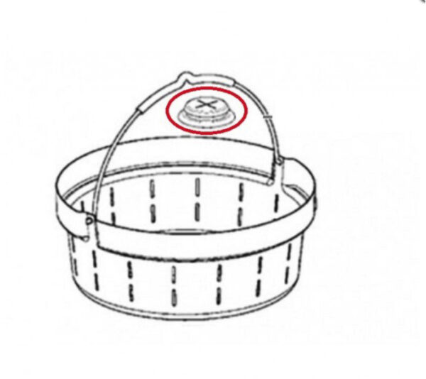 Moulinex GUARNIZIONE cestino vapore robot Companion i-Companion TUTTI I MODELLI