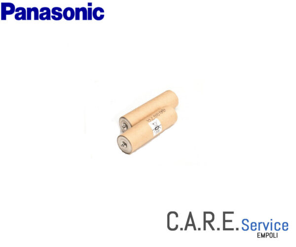 2 BATTERIE PANASONIC PER RASOIO ELETTRICO ER1410, ER1411, ER1420, ER1421