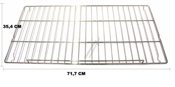 GRIGLIA FORNO SMEG ACCIAIO RIPIANO CENTRALE  ORIGINALE - 844092165 FORNI DA 90