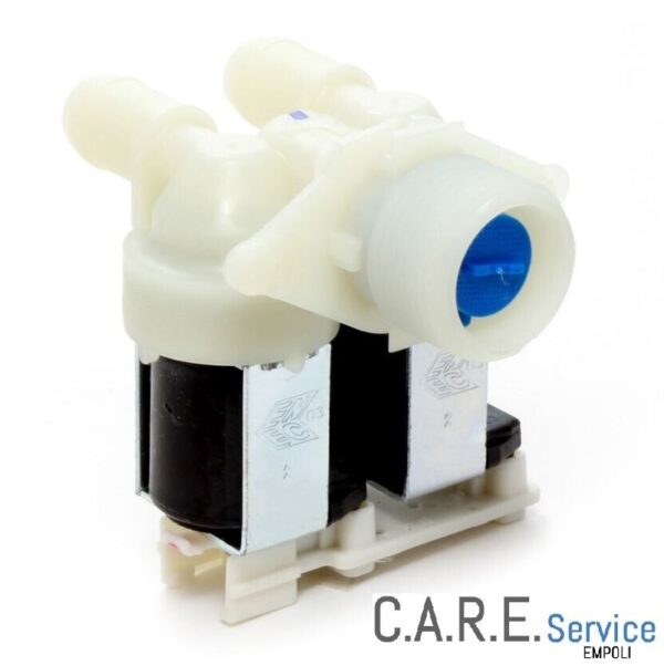 ORIGINALE Valvola Solenoide 2 volte 180 ° LAVATRICE WHIRLPOOL 480111100199