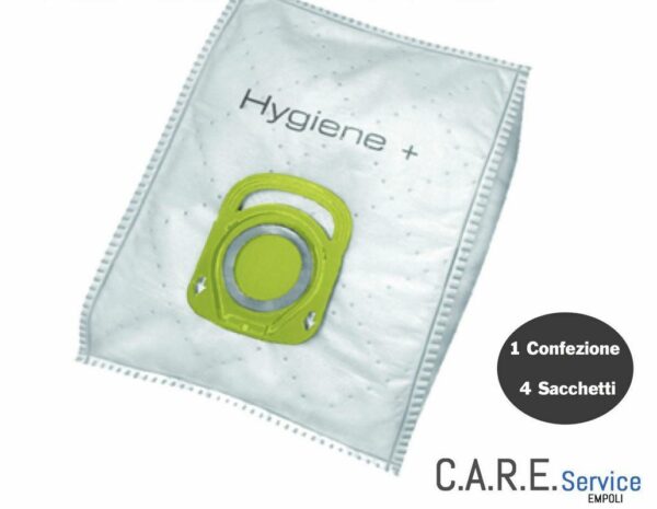 4 Sacchi Rowenta Hygiene+ Pofumazione COTONE Silence Force 4A X-Trem Power