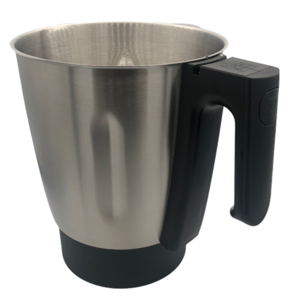 BOCCALE IN ACCIAIO COMPLETO PER MOULINEX CLICKCHEF HF452110 HF456810 ORIGINALE