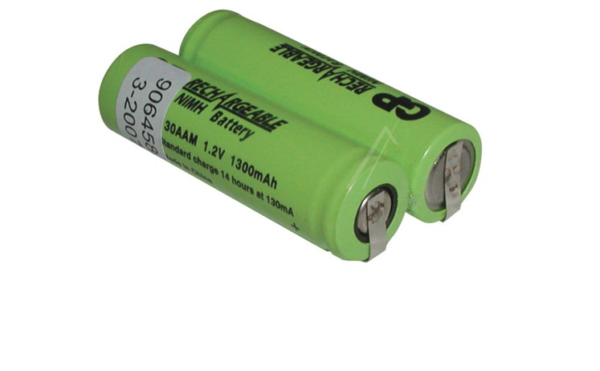 Batteria NiMH HQ 2,4V 1300 mAh BRAUN PHILIPS GRUNDING Remington Wella ...